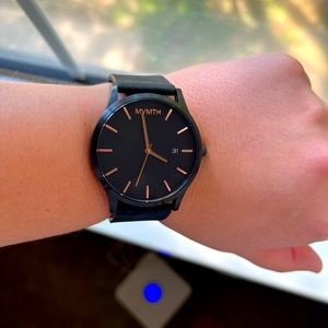 MVMT Black/Rose gold watch (men’s)